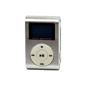MP3 Player mini με Οθόνη Ασημί