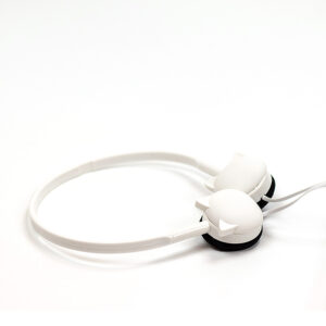 Ακουστικά Κεφαλής Γατάκια Λευκά KN-430