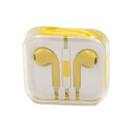 Ακουστικά Μικρά Κίτρινα Ενσύρματα