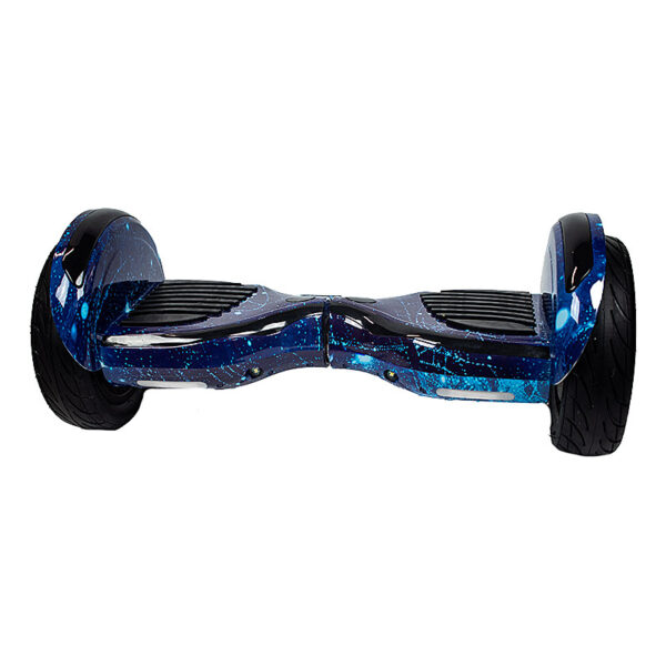Hoverboard Μεγάλο Μαύρο με Γαλάζιες Γραμμές
