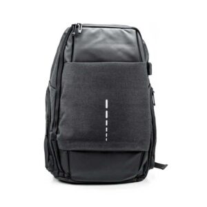 Τσάντα Laptop με Πολλαπλές Θήκες Μαύρη