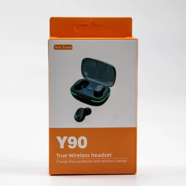 Ακουστικά Bluetooth Y90 με θήκη